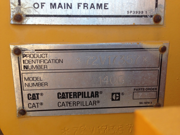 Cat-140G-72V17357-010