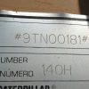 Cat 140H 09TN00181