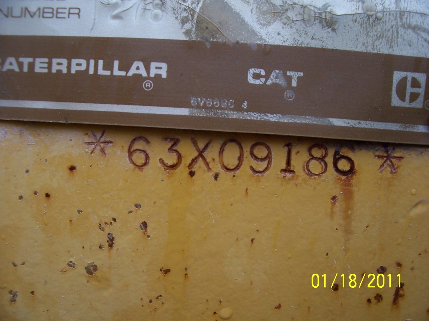CAT 980C 63X09186-6